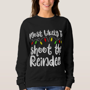 Mest troligt att julen skjuter renfamiljen t shirt
