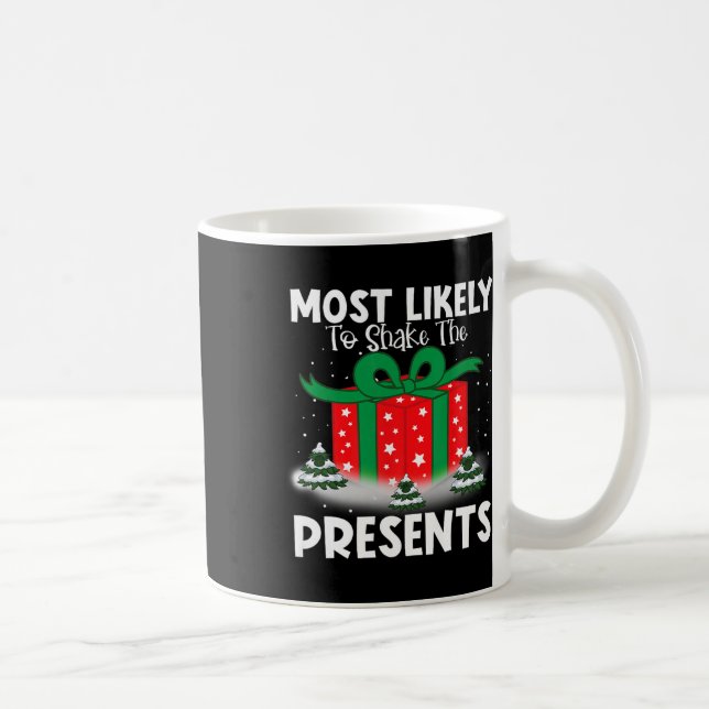 Mest troligt att julfamiljen i Presenter skakas Kaffemugg (Höger)