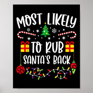 Mest troligt att jultomtens fina jul förstörs poster