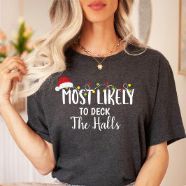Mest troligt att man kan sätta upp husen/julfamilj t shirt