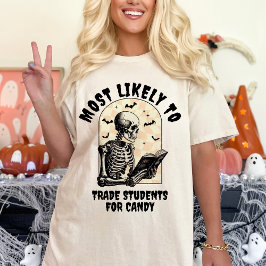 Mest troligt att matcha Halloween Ghost Teacher T Shirt