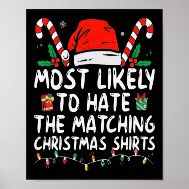 Mest troligt att matcha Roligten för julgranar Poster (Framsidan)