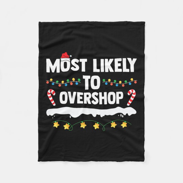 Mest troligt att matchande familjeshopping C Fleecefilt (Framsidan)