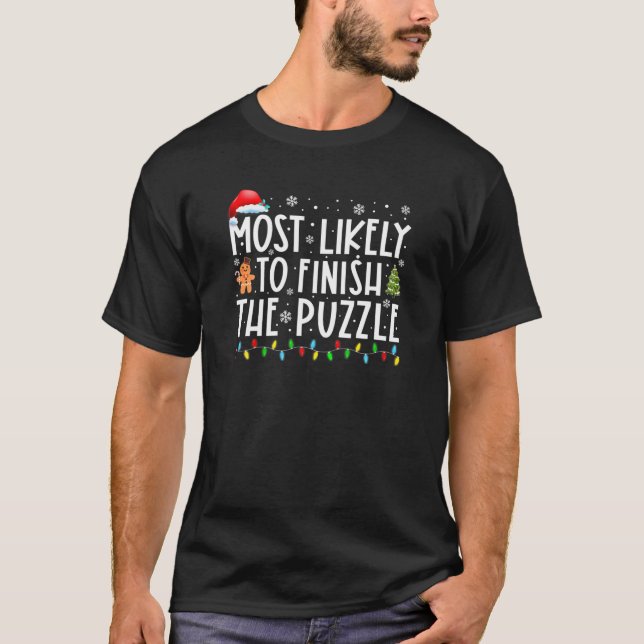 Mest troligt att Puzzle-familjen Avslutas som matc T Shirt (Framsida)