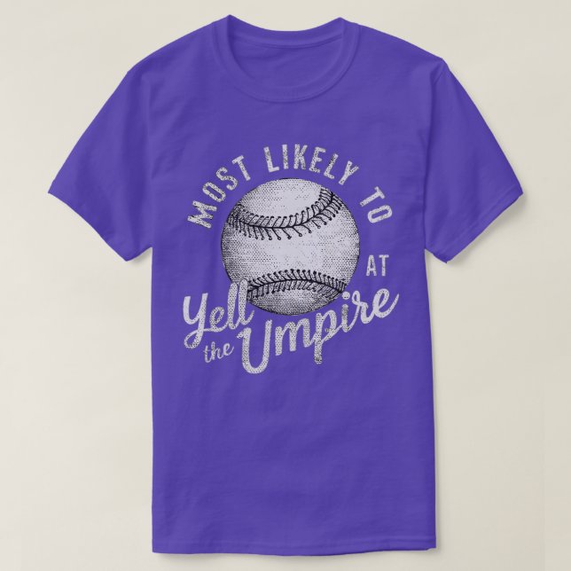mest troligt att skrika vid 1:an t shirt (Design framsida)