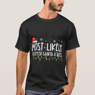 Mest troligt att tomten får en bekväm smakfull dra t shirt