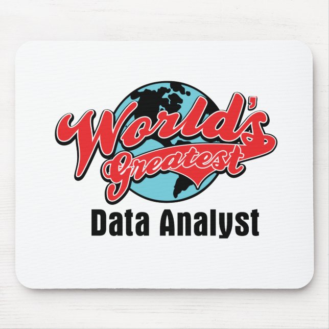 Mest underbar dataanalytiker för världar musmatta (Framsidan)