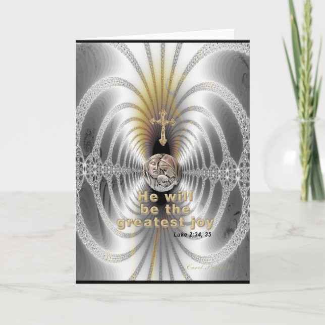 Mest underbar glädje (kortet) kort (Framsida)