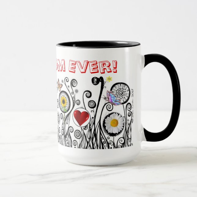 Mest underbar mamma någonsin! mugg (Höger)