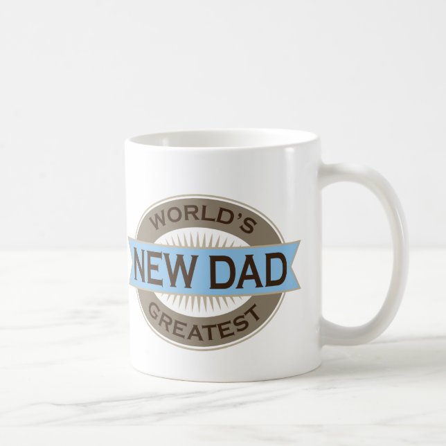 Mest underbar ny pappa för världar kaffemugg (Höger)