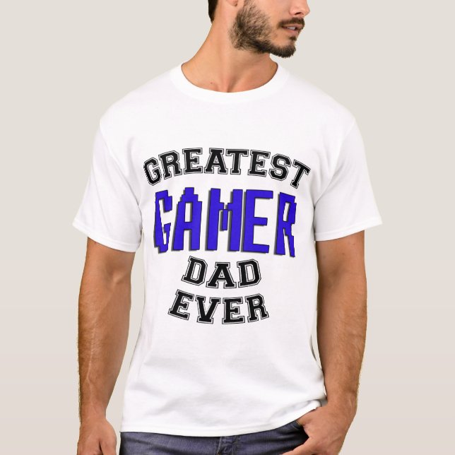 Mest underbar T-tröja för Gamerpappa någonsin T-shirt (Framsida)