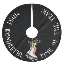 ,Mest underbara årstid, med isskal Julgransmatta Borstad Polyester