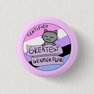 Mest underbara Genderfluid Knapp