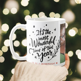 Mest underbara julfoto kaffemugg
