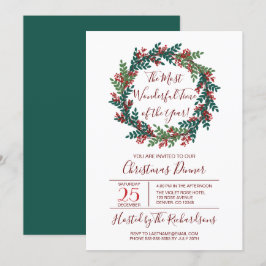 Mest underbara julfransarna Party Inbjudningar