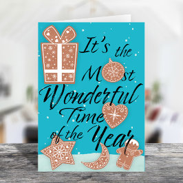 Mest underbara jultider julkort