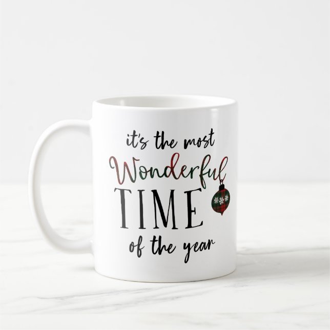 Mest underbara jultider kaffemugg (Vänster)