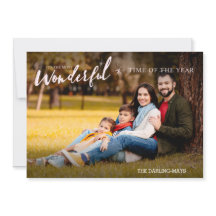 Mest underbara tider på året Julfoto