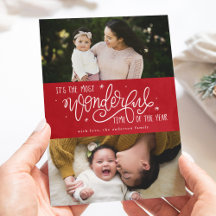 Mest underbara tider på året Rött foto