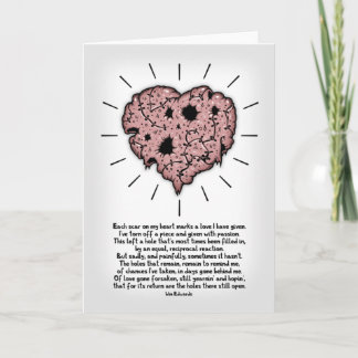 Mest vackert hjärta kort