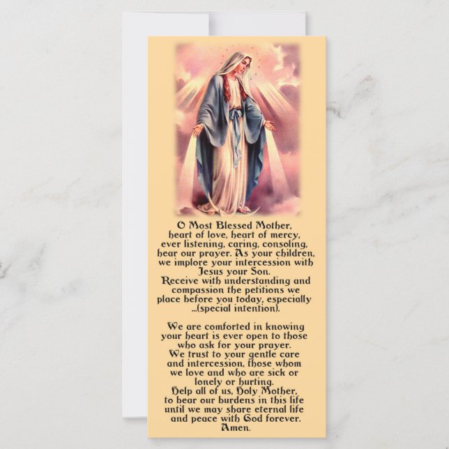 Mest välsignad Mor Mary (Framsida)