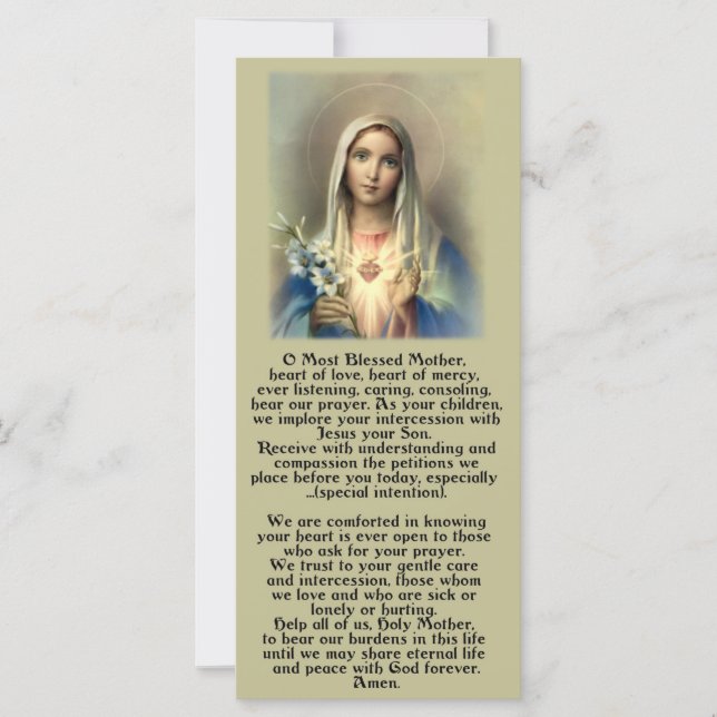 Mest välsignad Mor Mary (Framsida)