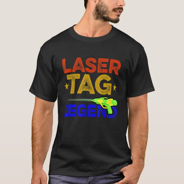 Mest värdefulla Lasertag Legend Lasermatch Laserta T Shirt (Framsida)