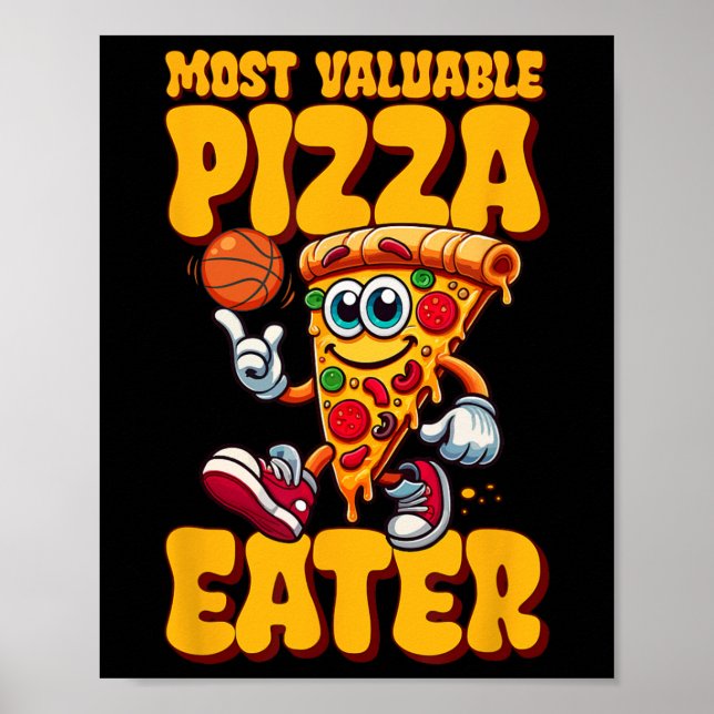 Mest värdefulla pizzätare  poster (Framsidan)