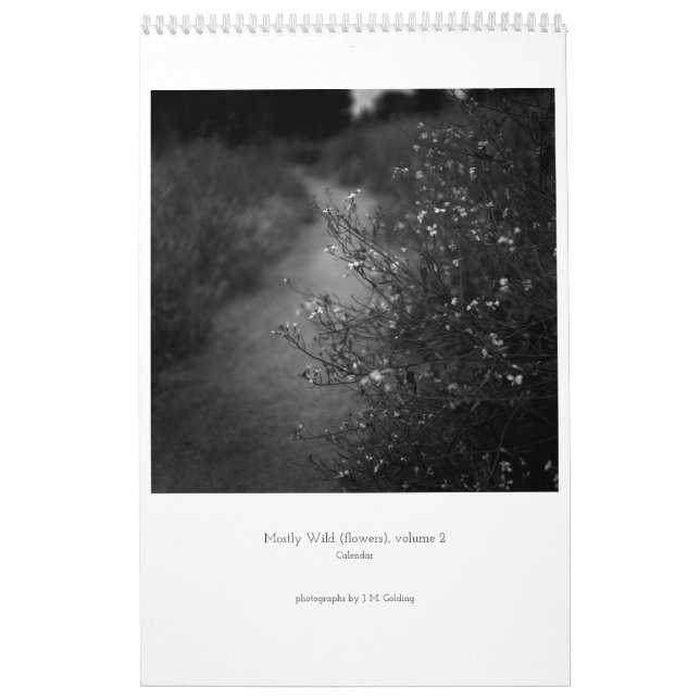 Mest Vild (blommor), volym 2, Kalender (Omslag)
