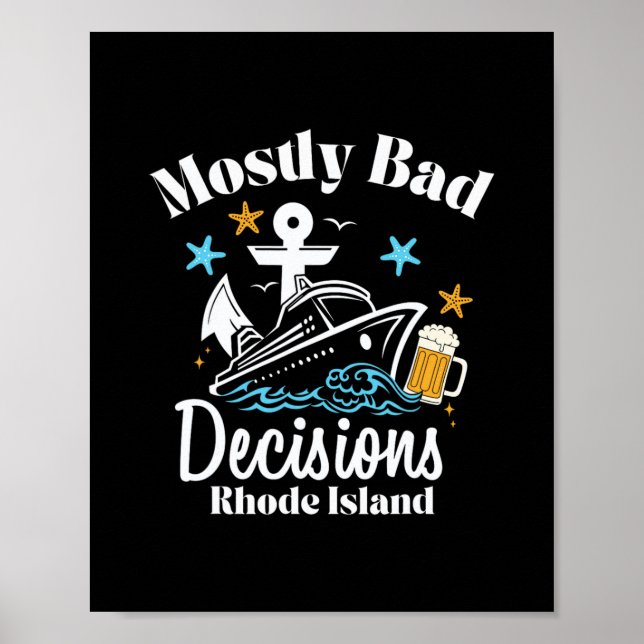 Mestadels D-beslut Rhode Island Spring Break  Poster (Framsidan)
