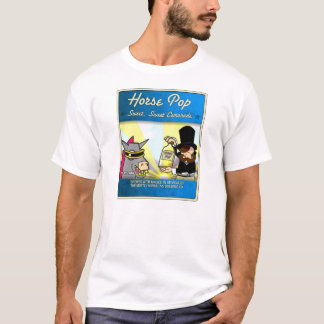 Mestadels oskadlig hästpop t-shirt