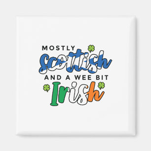 Mestadels skotsk och lite irländsk Saint Patricks Magnet