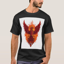 Mestestisk fotoenix Flame Design | Bold Vector Art T Shirt