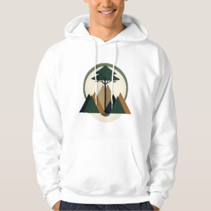 Mestestisk monteringsdesign hoodie