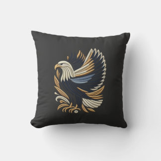 Mestetisk Eagle Embroidery Design | Bold Patriotic Kudde
