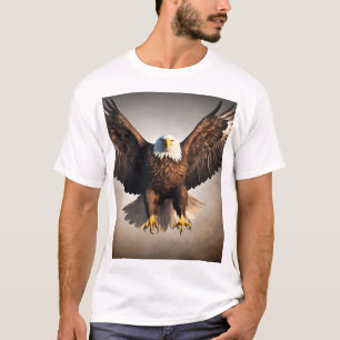 Mestetisk flygande, snabb och kraftfull design t shirt