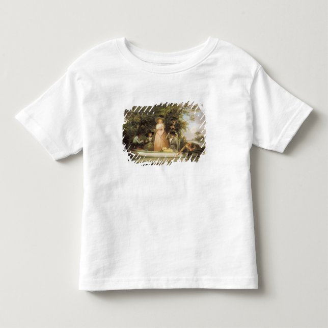 Meta för party (olja på kanfas) tee shirt (Framsida)