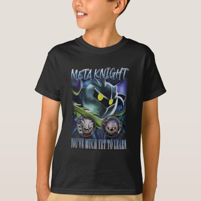 Meta Knight Vintage Rappare T Shirt (Framsida)