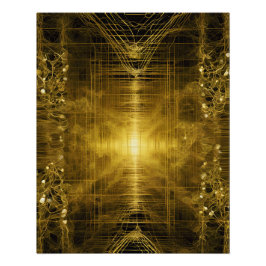 Metadimensionell korridor perfect poster