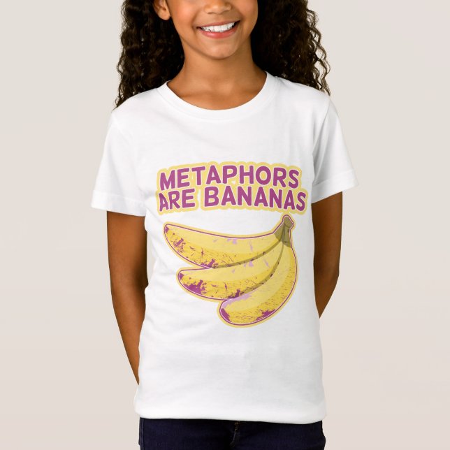 Metafor Funny typografi T Shirt (Framsida)