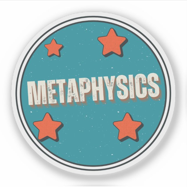 Metafysik Klistermärken (Framsida)