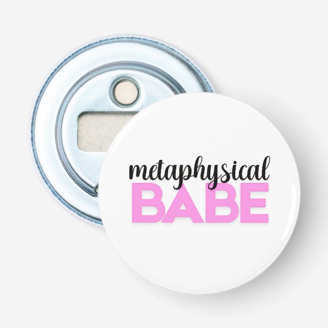 metafysisk brud modig rosa skript typografi flasköppnare (Framsidan)