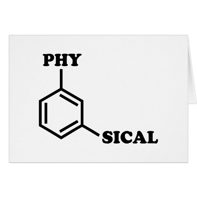 Metafysisk Humor-hälsningskort Hälsningskort (Framsidan Horizontal)