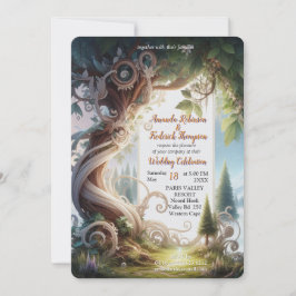 Metafysiska tidslösa teman för Fantasy Andlig Inbjudningar