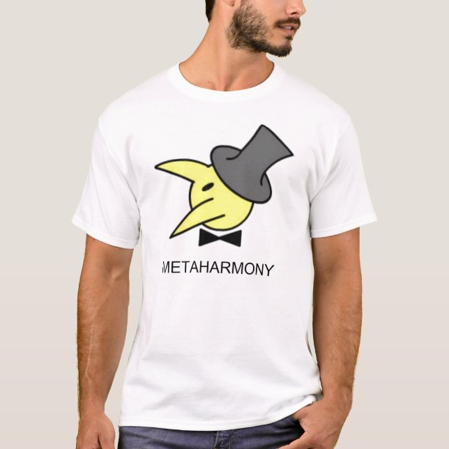 METAHARMONY-ORANGET-TRÖJA T SHIRT (Framsida)