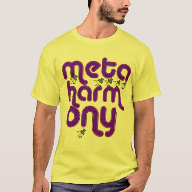 Metaharmony skjorta t-shirt (Framsida)