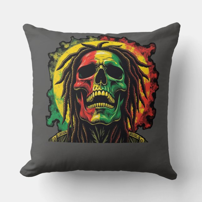 Metal and raggae  kudde (Framsida)