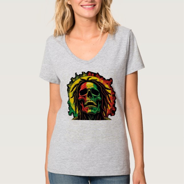 Metal and raggae  t shirt (Framsida)