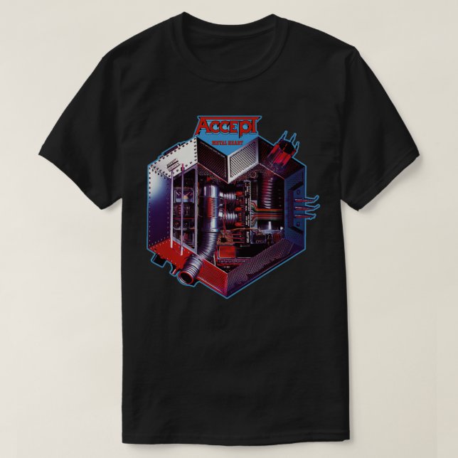 metal and sl ironheart T Shirt (Design framsida)