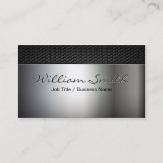 Metal business card visitkort